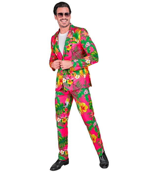 Neon Copacabana Party Fashion Suit  Jacket, Pants 