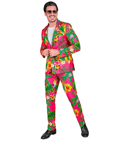 Neon Copacabana Party Fashion Suit  Jacket, Pants 