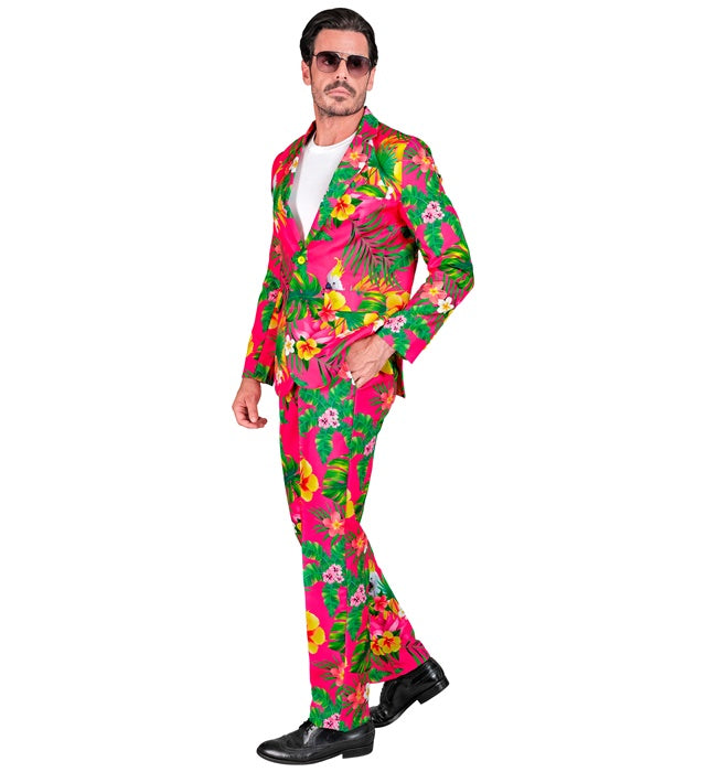 Neon Copacabana Party Fashion Suit  Jacket, Pants 
