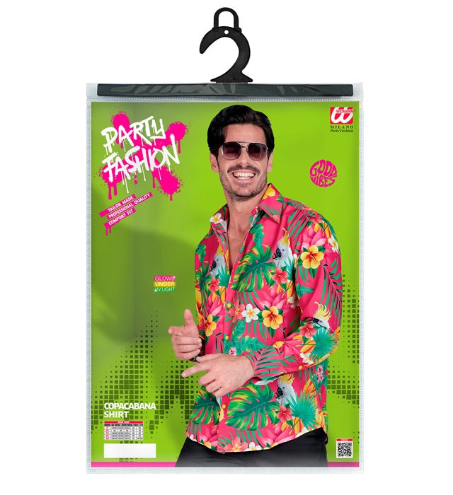 Neon Copacabana Party Fashion Shirt  Shirt 