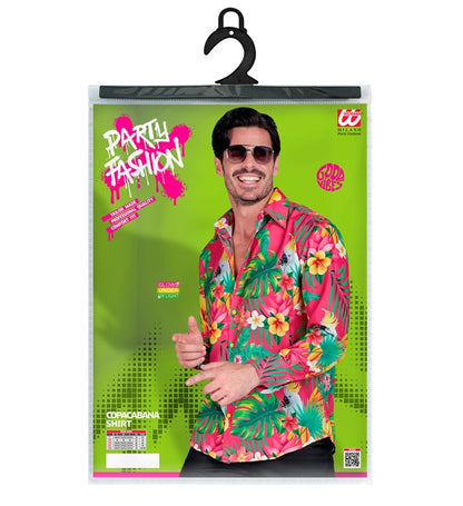 Neon Copacabana Party Fashion Shirt  Shirt 