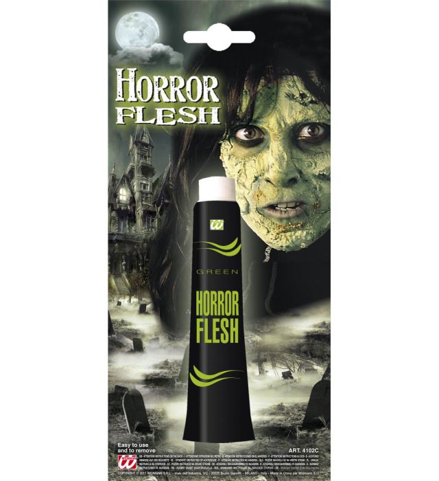 Green Horror Flesh In Tube