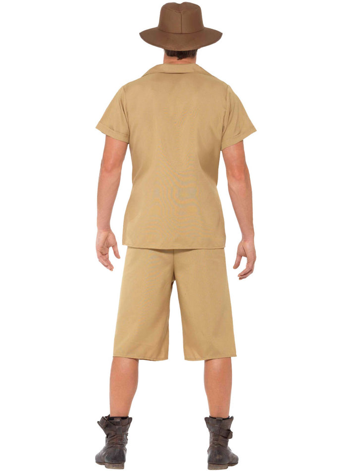 Safari Man Costume Adult Steve Irwin Outfit 4