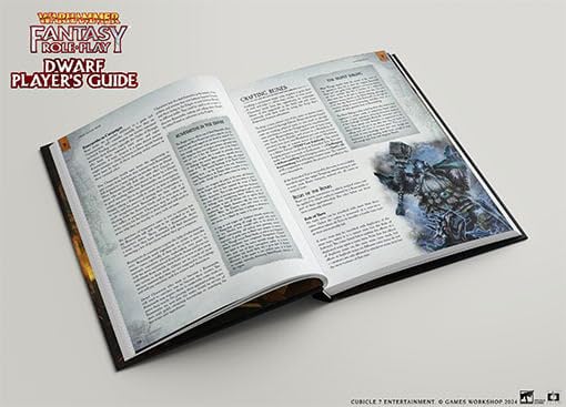 Dwarf Players Guide Warhammer Fantasy Roleplay Roleplaying Game by Cubicle Seven 5