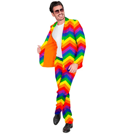 Rainbow  Party Fashion Suit  Jacket, Pants 