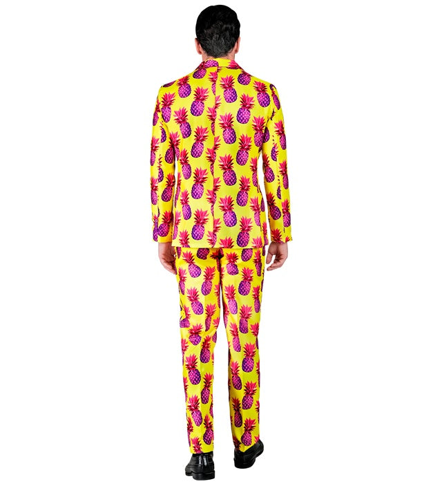 Neon Pineapple Party Fashion Suit  Jacket, Pants 