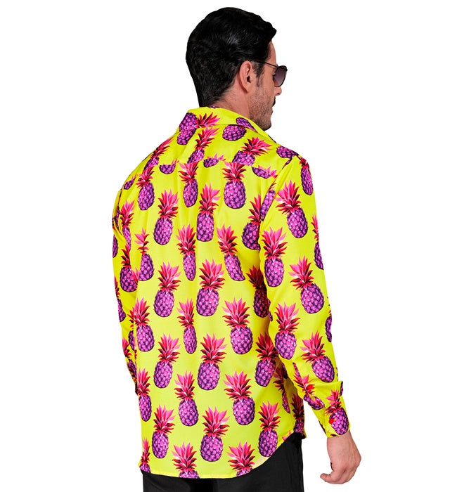 Neon Pineapple Party Fashion Shirt  Shirt 