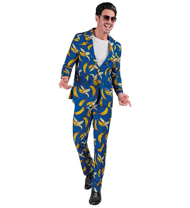 Neon Banana Party Fashion Suit  Jacket, Pants 