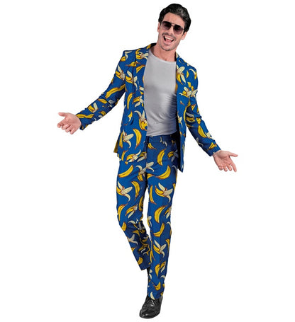Neon Banana Party Fashion Suit  Jacket, Pants 