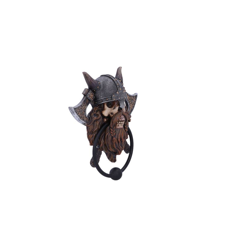 Viking Skull Door Knocker Visit 18.5cm
