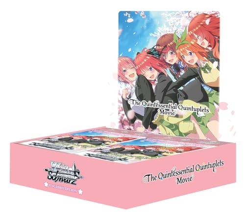 Weiss Schwarz: The Quintessential Quintuplets Movie Booster Display 1
