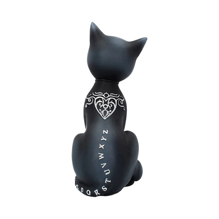 Mystic Kitty Figurine Spirit Board Black Cat Ornament 26cm