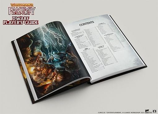 Dwarf Players Guide Warhammer Fantasy Roleplay Roleplaying Game by Cubicle Seven 2