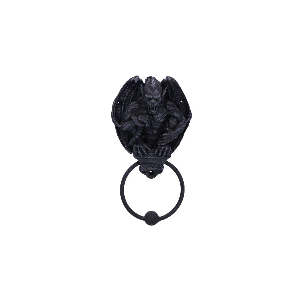 Grotesque Gothic Door Knocker Greeting 21.8cm