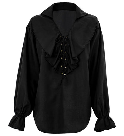 Black Pirate / Renaissance Shirt