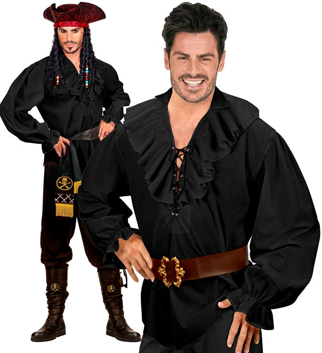 Black Pirate / Renaissance Shirt