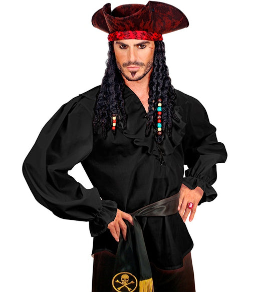 Black Pirate / Renaissance Shirt