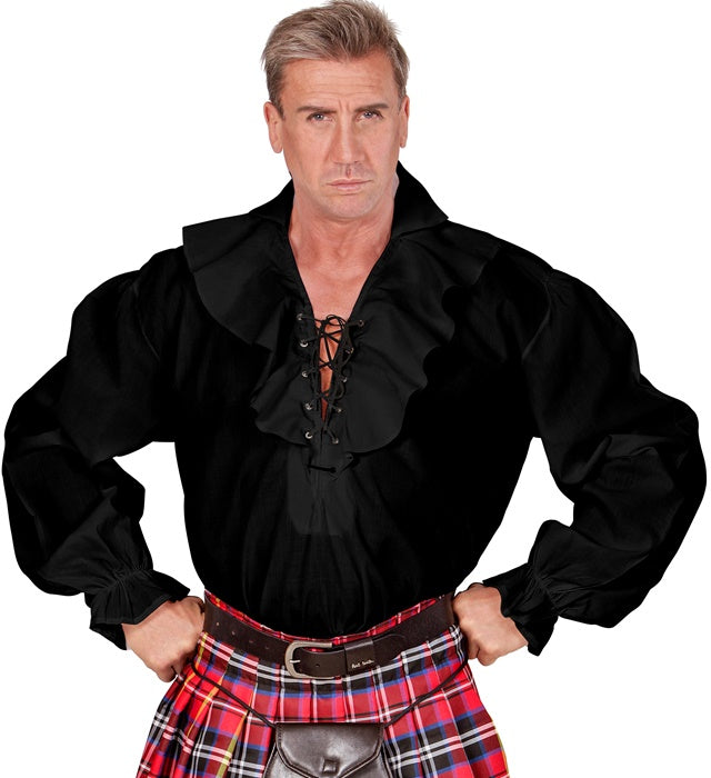 Black Pirate / Renaissance Shirt