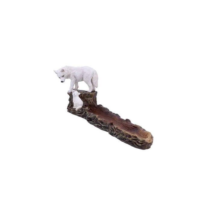 Wild Guide Wolf Incense Burner 28.5cm