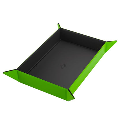 Magnetic Dice Tray Rectangular Black Green Gaming Accessory by Gamegenic 4