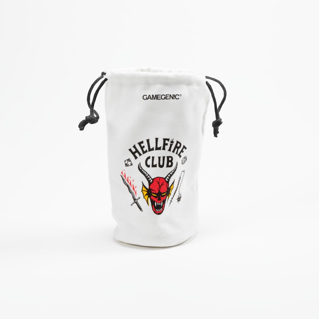 Stranger Things Hellfire Club Dice Bag Dice Set by Gamegenic 1