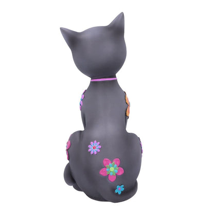 Hippy Kitty Black Cat Ornament 26cm 4
