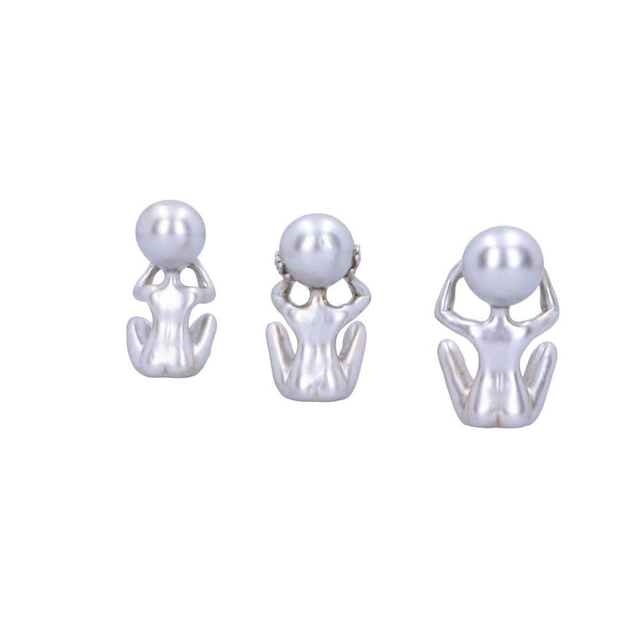 Three Wise Aliens Figurine 7.5cm