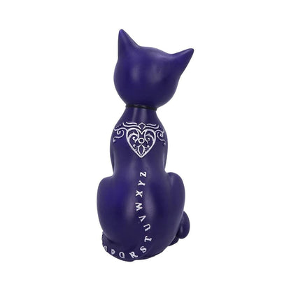 Purple Mystic Kitty 26cm Ouija Cat Figurine 4