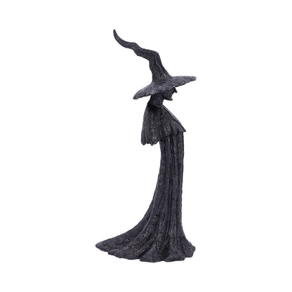 Talyse Black Glittered Forest Witch Ornament Wiccan Decoration Small 30cm 4