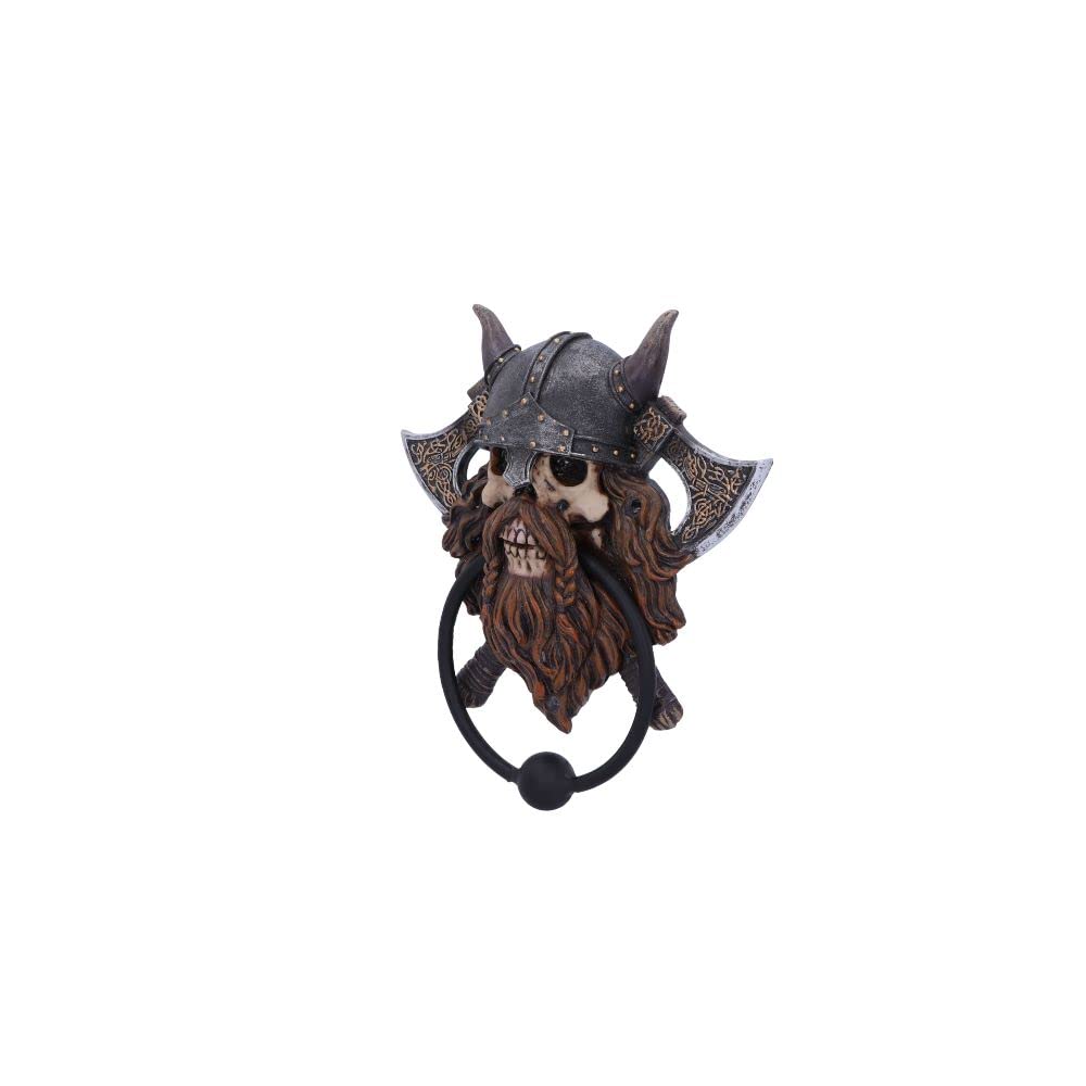 Viking Skull Door Knocker Visit 18.5cm