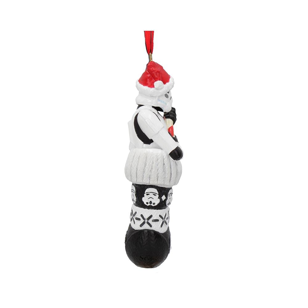 Stormtrooper in Stocking Hanging Ornament 11.5cm Officially Licensed