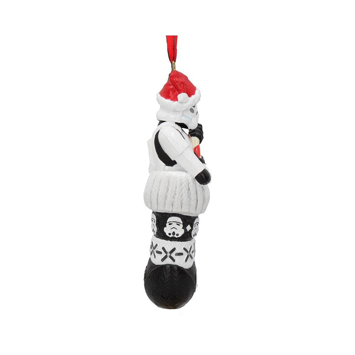 Stormtrooper in Stocking Hanging Ornament 11.5cm Officially Licensed