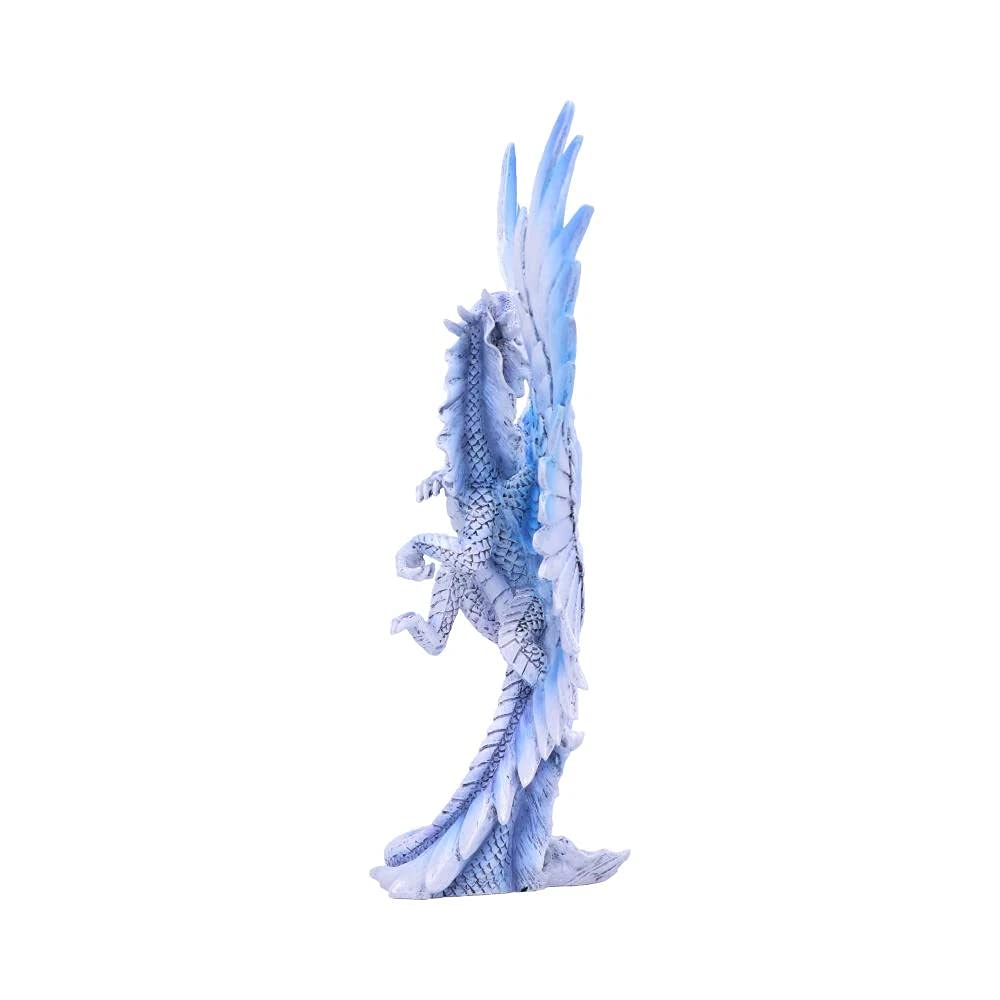 Anne Stokes Age of Dragons Adult Silver Dragon Figurine 31.5cm 2