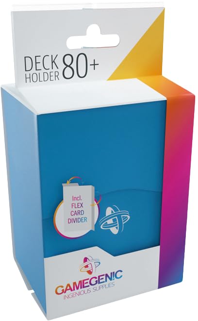 Deck Holder 80 Plus Blue Deck Box by Gamegenic 7