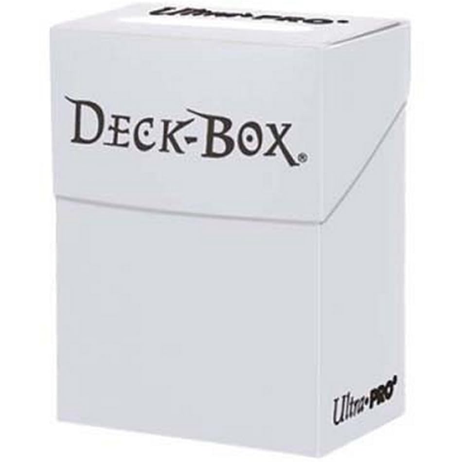White Deck Box by Ultra Pro 2