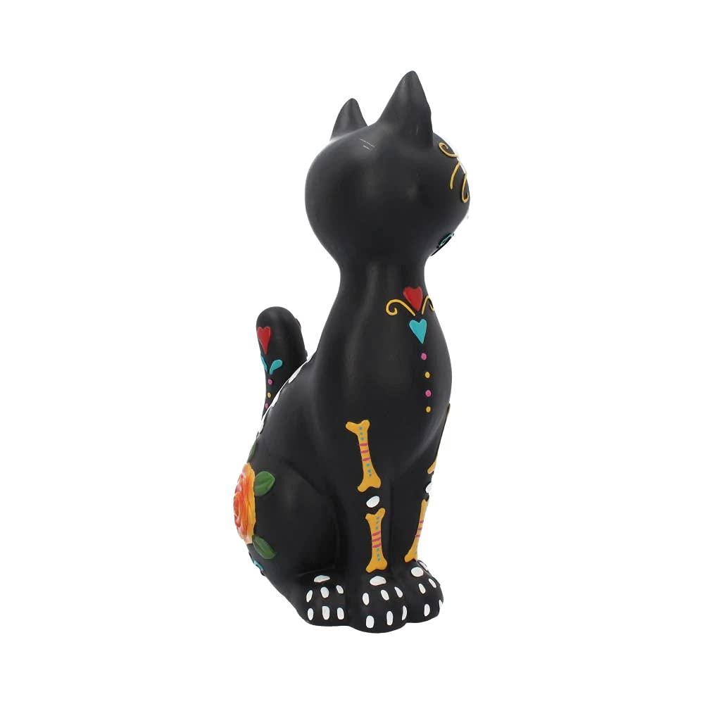 Sugar Kitty Figurine Day of the Dead Cat Ornament 26cm 5