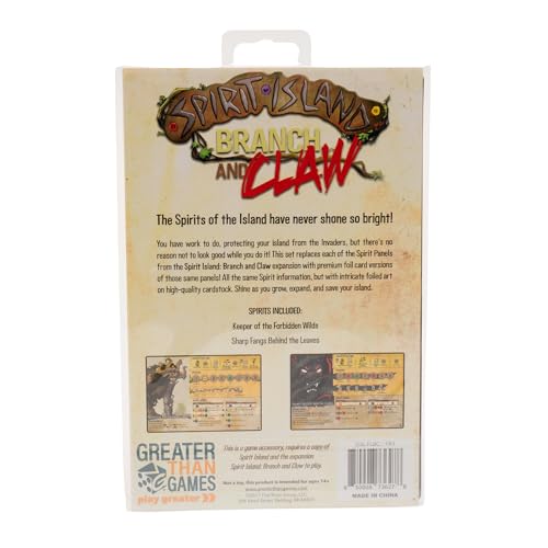 Greater Than Games Spirit Island Branch & Claw Expansion Board Game