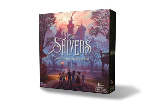 The Shivers Board Game | Pop-Up Mystery Adventure for 2-5 Players | Base Game | Unique Fantasy Family Game | Tabletop Game | Role Playing Adventure 1
