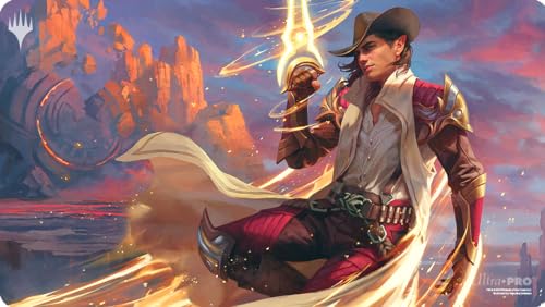 Outlaws of Thunder Junction Playmat Kellan for Magic The Gathering Key Art 3 1