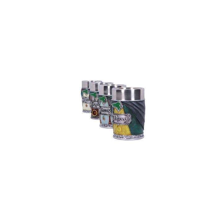 Lord of the Rings Hobbit Shot Glass Set Officially Licensed