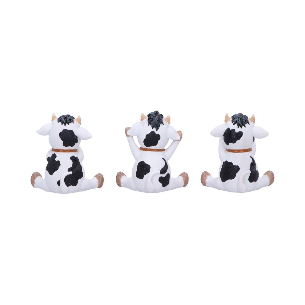 Three Wise Cows Figurines 9cm 3