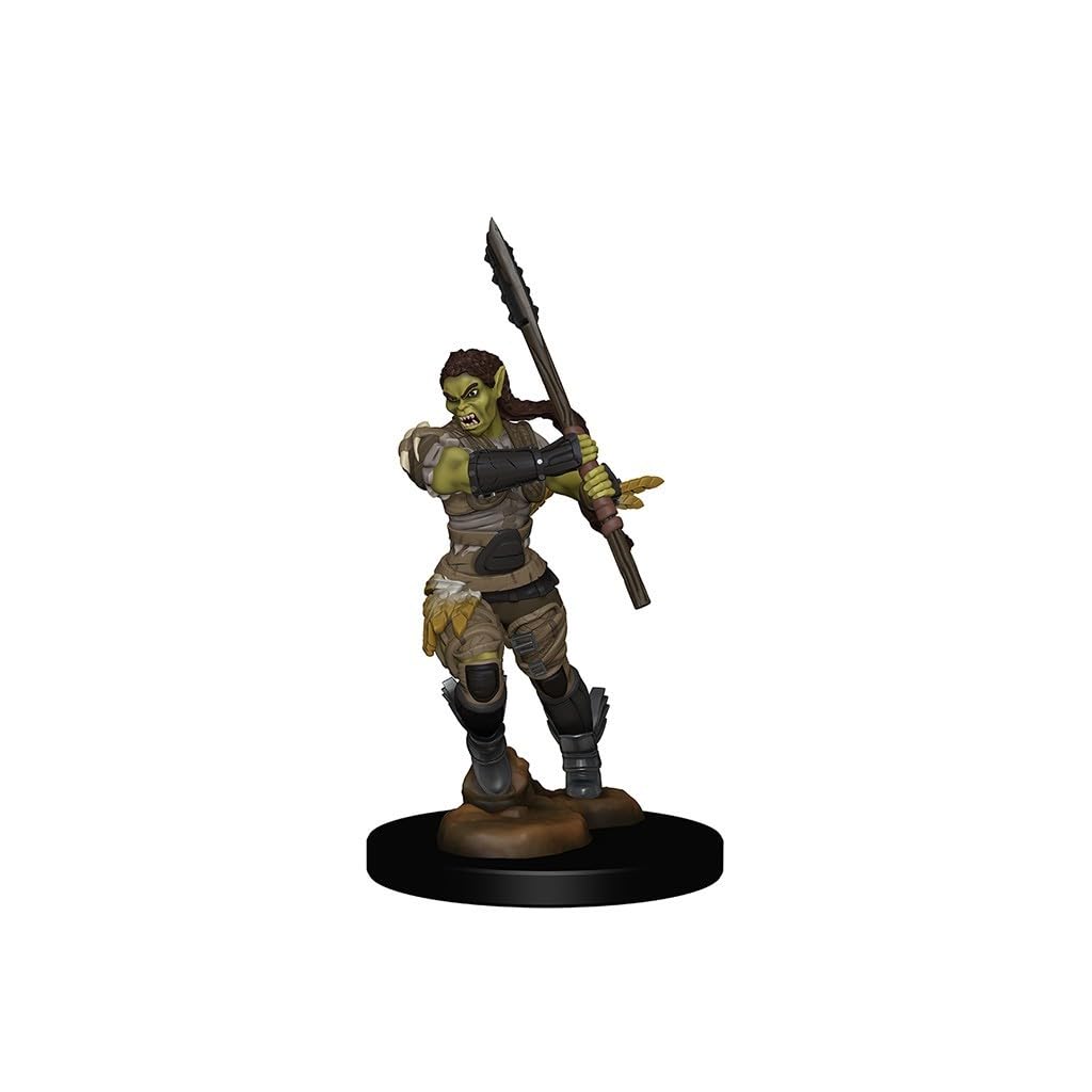 Pathfinder Battles Deep Cuts: Half-Orc Female Barbarian 5