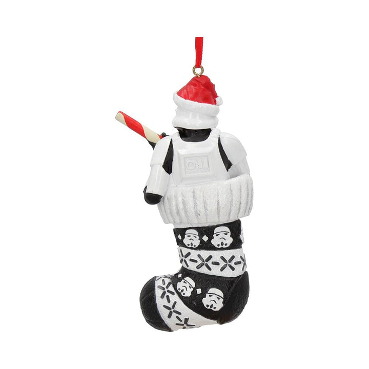 Stormtrooper in Stocking Hanging Ornament 11.5cm Officially Licensed