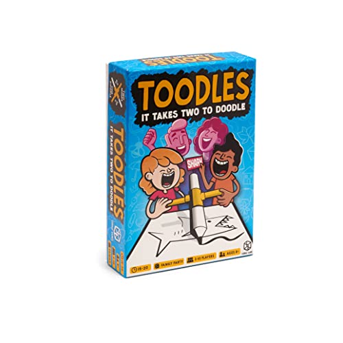 Toodles Party Game - Hilarious Drawing Game for Game Night! Cooperative Game, Fun Family Game for Kids & Adults, Ages 8+, 3-10 Players, 15-20 Minute Playtime, Made by Format Games