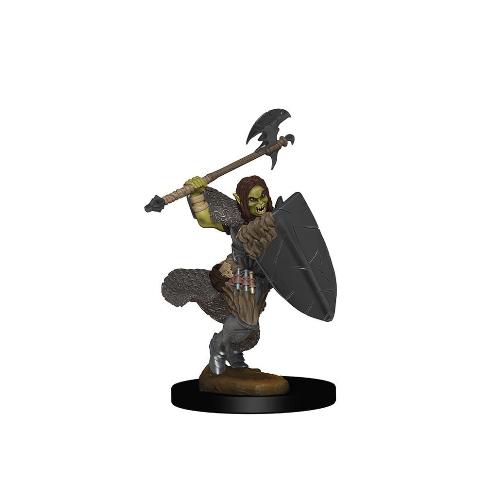 Pathfinder Battles Deep Cuts: Half-Orc Female Barbarian 7