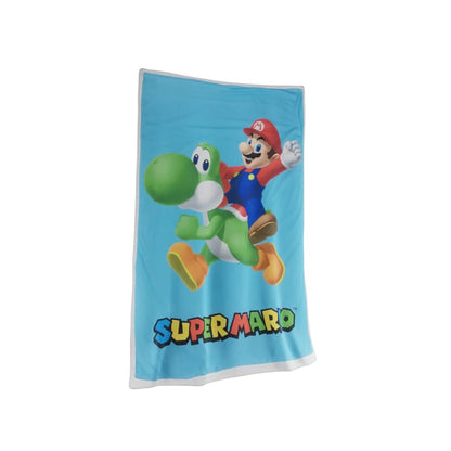 Super Mario and Yoshi Throw Blanket 100 X 150cm 5