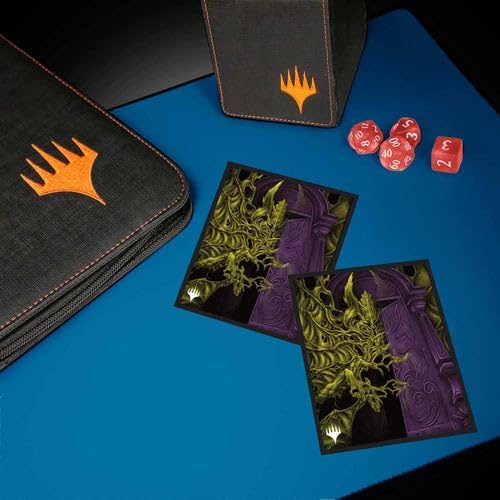 Magic The Gathering Duskmourn 100ct Deck Protector Sleeves Valgavoth Terror Eater
