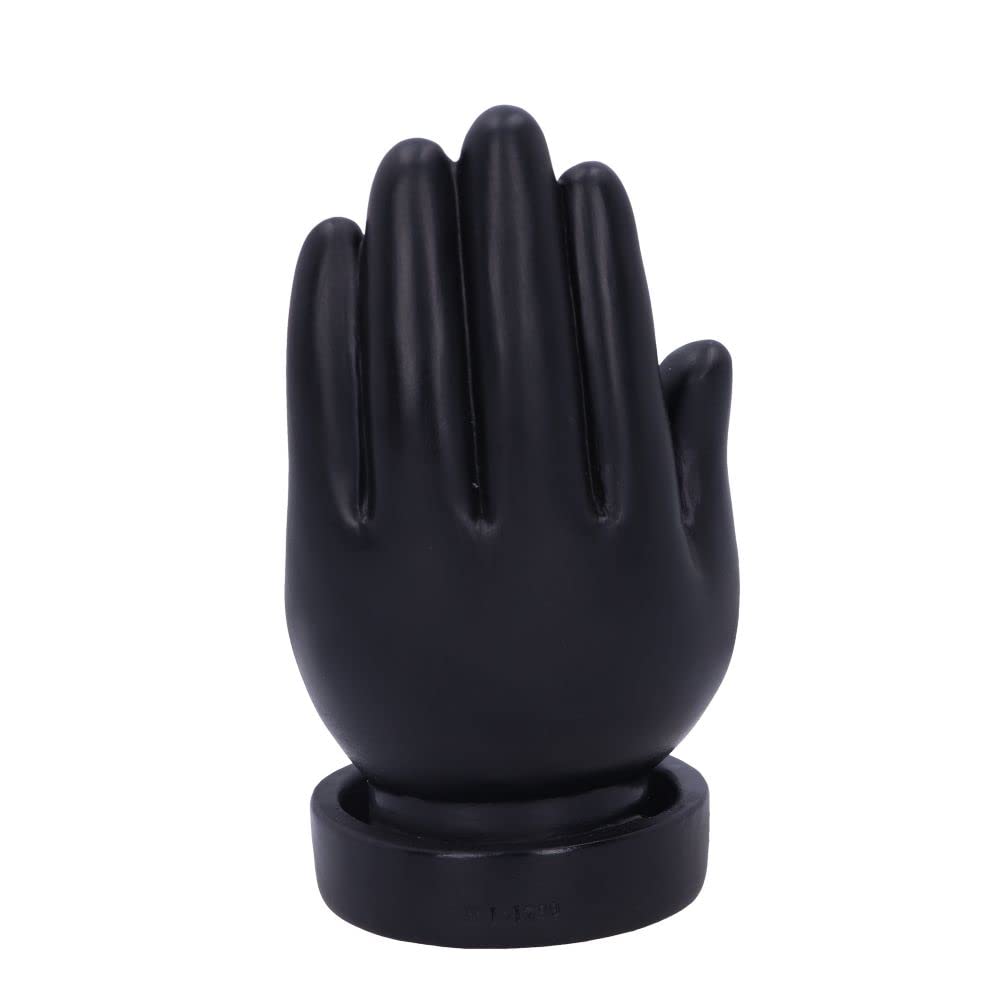 Hand Back Flow Burner Black 12cm Palmistry Backflow Incense