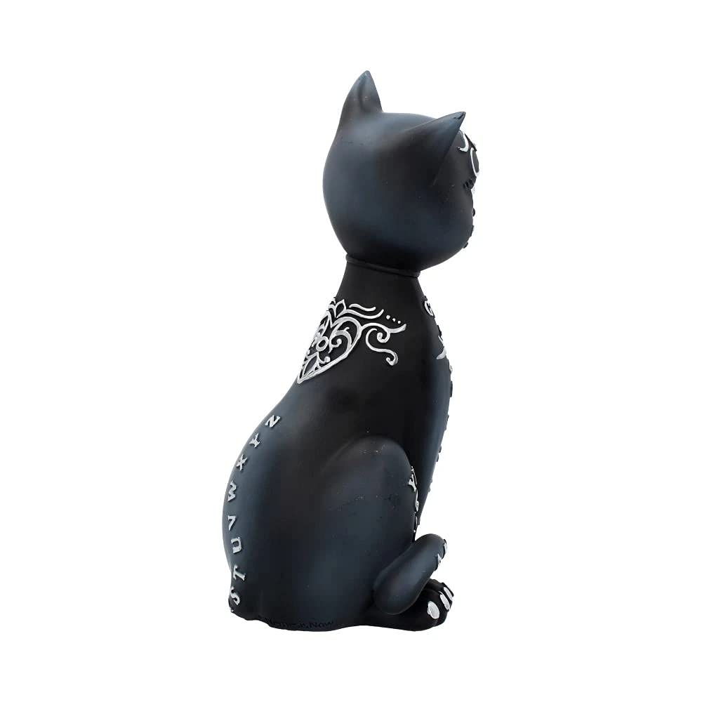 Mystic Kitty Figurine Spirit Board Black Cat Ornament 26cm