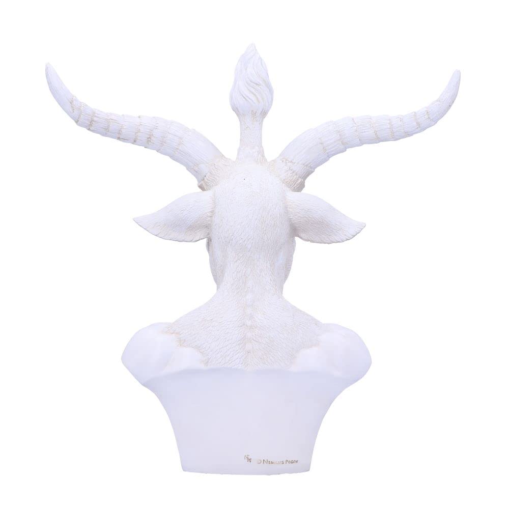 White Baphomet Bust 33.5cm 3